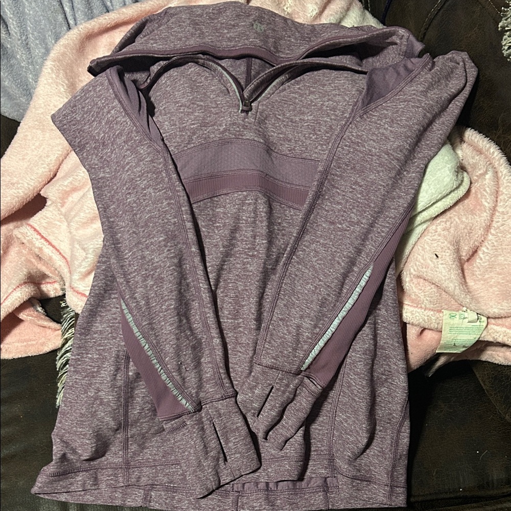 lululemon athletica Heathered Purple Hoodie